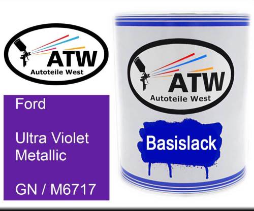 Ford, Ultra Violet Metallic, GN / M6717: 1L Lackdose, von ATW Autoteile West.
